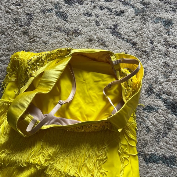 Weissman Yellow Flapper Girl Dance Costume - Picture 8 of 8